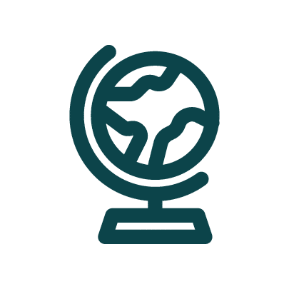 icon globe دورة لغة