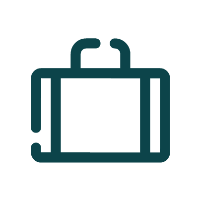 icon suitcase دورة لغة